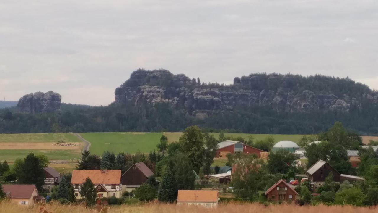 Ferienwohnung Berger Reinhardtsdorf-Schona المظهر الخارجي الصورة